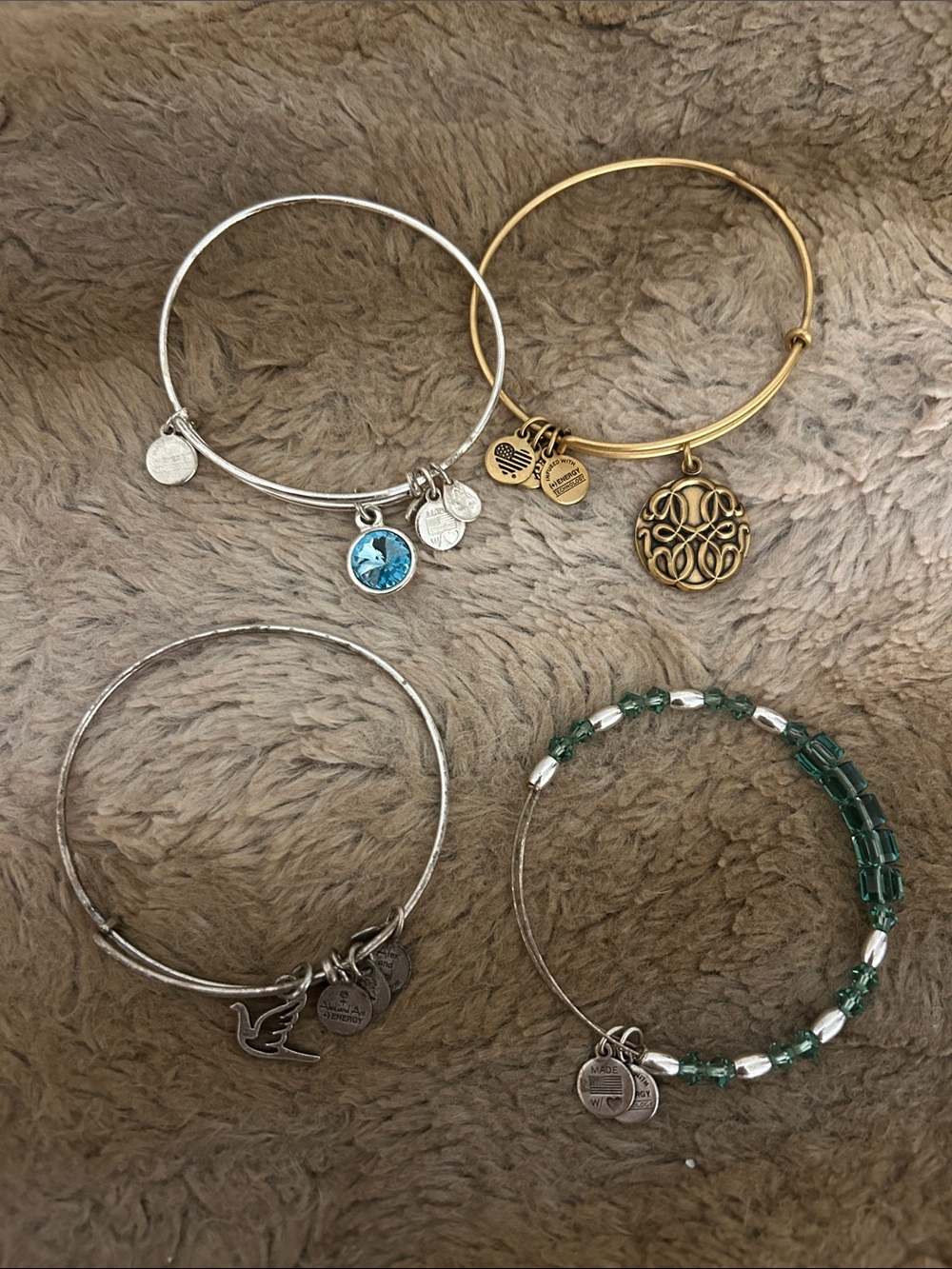 Alex and Ani Mixed Set